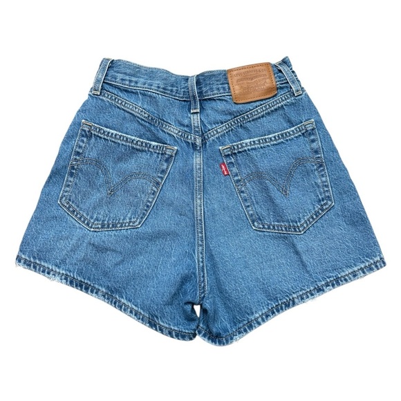 Levi's, Premium High Loose Shorts, Size 25, Blue - Picture 10 of 10